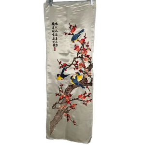 Wall decoration.‎ Embroidered silk.